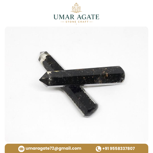 Precio de Fábrica: Varitas de Orgón Espiral de Ágata Umar, Piedras Curativas Naturales Variadas, Suministro a Granel de Forma Libre de Gujarat - Product Image 3