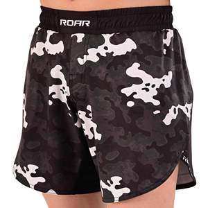 Men MMA Shorts Lava Print <b>Elastic</b> Waist Gym Training Kickboxing Lightweight Quick Dry Colorful Top top mens mma martial arts - Product Image 5