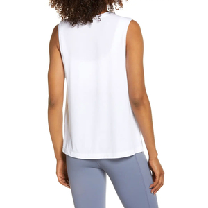 Débardeur pour femme sur mesure, tissu jersey respirant de haute qualité, prix de gros, vêtements de sport et de fitness, service OEM ODM - Product Image 2