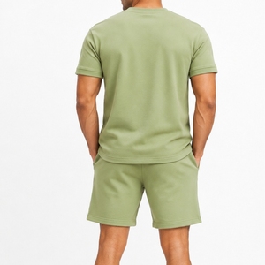 <b>Men</b> Premium <b>T</b> <b>Shirt</b> <b>And</b> <b>Shorts</b> <b>Set</b> Premium Summer <b>Set</b> Comfortable Daily Wear Modern Casual Fashion Soft Cotton Comfort Lifestyle - Product Image 2