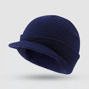 Bonnet tricoté réfléchissant à bord court pour homme et femme, style décontracté, chaud pour l'hiver, idéal pour le ski - Collection 2026 - Product Image 5
