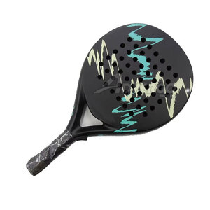 Raqueta de Pádel de Calidad Premium con Cara de Fibra de Carbono y Núcleo de Espuma EVA con Memoria para un Mejor Control y Potencia - Product Image 2