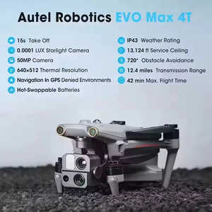 Autel EVO MAX 4T โดรน IP43เชิงพาณิชย์กันน้ำ8K หุ่นยนต์วิดีโอความร้อนสำหรับการดำเนินงานการตรวจสอบและความปลอดภัย - Product Image 5