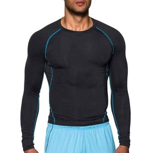 <b>Men's</b> <b>Compression</b> <b>Shirts</b> Winter Sports Gear Fitness Long Sleeve Lightweight Breathable Eco-Friendly Gym Workout Running Front - Product Image 1
