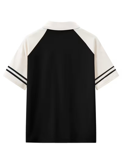 เสื้อโปโลนักเรียนแบบถักสำหรับฤดูร้อน สไตล์ลำลองสำหรับผู้ชาย ผลิตตามสั่ง ขายส่งจากโรงงาน สำหรับโรงเรียนประถมและมัธยม - Product Image 2