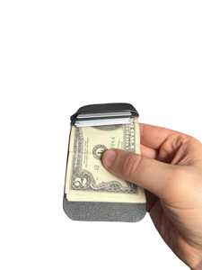 Minimalist Leather Stitchless <b>Wallet</b> Slim Handmade Vegetable Tanned Cowhide Card <b>Holder</b> Custom Logo Wholesale Supplier LSSW-0001 - Product Image 5