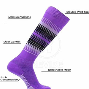 Modern Comfort <b>Winter</b> Crew <b>Thick</b> Women's <b>Socks</b> Cotton Soft Breathable Stretch Fit Cuff Detail 2 Toe Design Daily Wear Office - Product Image 6
