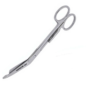 Ciseaux à pansements Lister 5,5 pouces avec clip de poche – Instrument chirurgical médical pour paramédicaux, infirmiers, traumatismes et pansements – Qualité allemande - Product Image 6