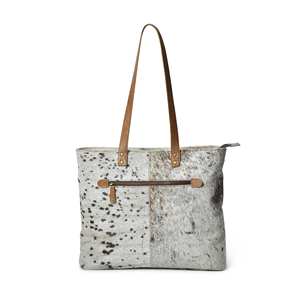 Sac fourre-tout tendance en cuir véritable avec fermeture éclair, broderie couleur unie, grande capacité, sac à main pour femme LHTB-0032 - Product Image 1