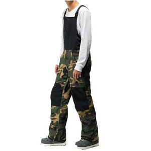 Pantalon de ski d'hiver personnalisé AMS SPORTS INTL avec logo, unisexe, grande taille, imperméable, respirant, isolé en Polartec, coupe-vent, camouflage - Product Image 3