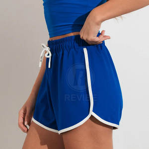 ออกแบบกางเกงขาสั้นผู้หญิงตามสั่ง ผลิตโดยผู้ผลิต OEM กางเกงขาสั้นผู้หญิงคุณภาพสูงสำหรับขายออนไลน์ - Product Image 4