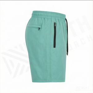 Pantalones Cortos Deportivos para Hombre de Alta Calidad, con Frente Sólido, de Poliéster y Algodón, Ligeros, Cortavientos, de Secado Rápido y Transpirables - Product Image 3