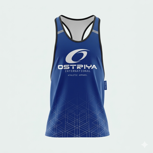 Débardeur Homme Personnalisé 2026 avec Logo, Qualité Supérieure, 100% Coton Tissé, Respirant, Léger, Grandes Tailles, Service OEM, Style Sportif - Product Image 1