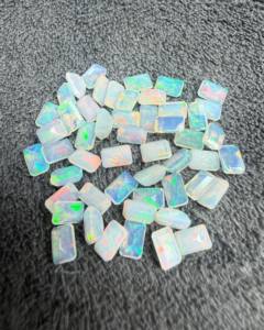 Ópalo de Calidad AAA, Corte Esmeralda Octogonal, Cabujón Facetado – Gema de Ópalo Suelta para Anillos, Colgantes y Joyería Personalizada - Product Image 1