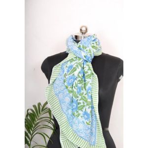 Sarong en coton 100% biologique, design personnalisé, avec logo, confortable, moins cher, design personnalisé avec logo, exportateur d'Inde - Product Image 5