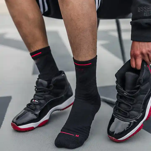 Calcetines Deportivos Personalizados con Logotipo Bordado y Sublimado para Hombre, Diseño Deportivo con Estampado para Niño, Pedido Mínimo - Product Image 2