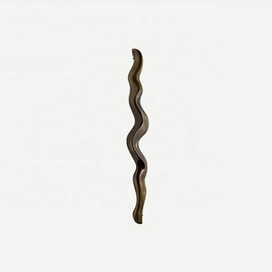Luxury Minimalist <b>Brass</b> Pull Handle <b>Antique</b> Matte Color Kitchen Bedroom Bathroom Cabinets Home Office Wardrobes <b>Doors</b> Pulls - Product Image 4