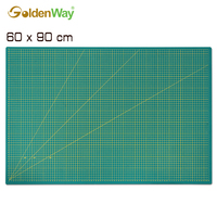 Vente en gros GOLDENWAY 90x150 cm 3,0 mm d'épaisseur 3/5 couches PVC Tapis de découpe auto-cicatrisant Multifonctionnel Durable pour les fournitures artistiques