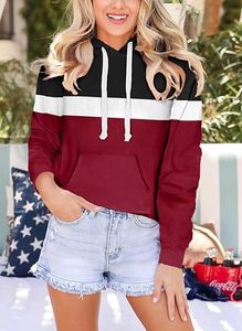 Hiver 2026 Sweat-shirts à capuche pour femmes personnalisés en polaire épaisse, coupe oversize, unisexe, style vintage, avec impression en relief cristalline sur le devant - Product Image 5