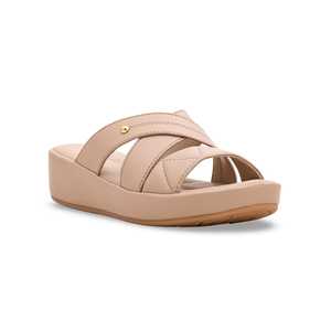 Beige Formal <b>Sports</b> <b>Slipper</b> PU0049 - Product Image 2