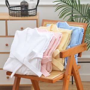 Albornoz de Lujo para Mujer, Cálido de Invierno, Tipo Pijama, Bata de Ducha, Bata de Noche, con Cuello Chal, de Felpa Suave, Bata de Spa - Product Image 6