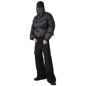 Mens High Quality Winter Puffer Jacket Breathable Waterproof Hooded Coat Stand Collar <b>Lightweight</b> Warm Fashion Wear - Product Image 3