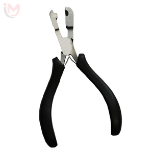 Professional Stainless Steel Hair Extension <b>Plier</b> <b>Tool</b> <b>Multi</b> Hole Micro Ring Beads I Tip Installation Removal Salon Supplies OEM - Product Image 4