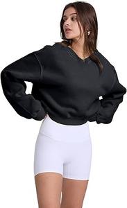 Sudadera con capucha de algodón de invierno con efecto tie-dye arcoíris personalizada al por mayor, sudadera de lana de cordero de alta calidad para mujer - Product Image 2