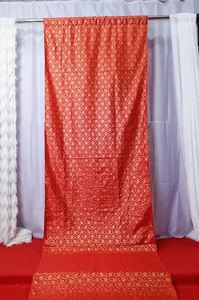 Tela brocada estampada para decoración de mandap, fondos de escenario y celebraciones tradicionales al mejor precio, directamente del proveedor. - Product Image 3
