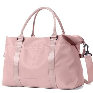 High quality Gym Duffle <b>Bag</b> for Team Sport Yoga Fitness Water Resistant with PU Coating Hanging Organizer Zipper - Product Image 4