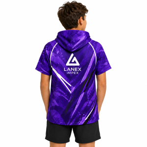 Custom Kids Hooded Swim Parka <b>Changing</b> <b>Robe</b> | Quick Dry Waterproof Towel Poncho Jacket for Swimming Surfing <b>Beach</b> & Water Sports - Product Image 4