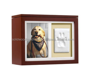 Pet <b>Photo</b> <b>Frame</b> Wooden Urns Handmade Cremation Keepsake Urns Made Of High Quality - Product Image 5