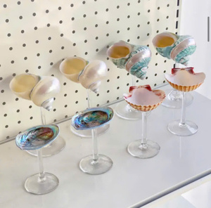 New Product 2026 Seashell Martini Glasses Shell Wine Glasses Wedding Bridesmaid Gift Birthday Gift Bachelorette Party - Product Image 5