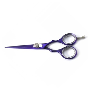 Tijeras Profesionales para Adelgazar el Cabello, Acero Inoxidable 6CR13, 28 Dientes, Punta Afilada, para Diestros, Mango Largo, Plástico Resistente - Product Image 2