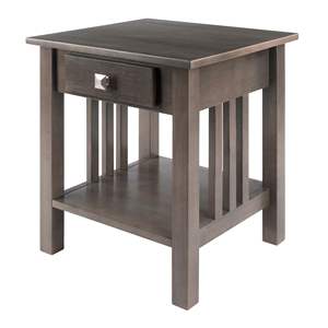 Table console d'appoint Stafford gris huître - Product Image 1