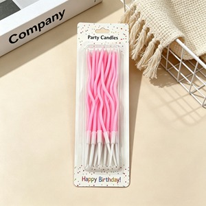 TOOWIN Curved Cake <b>Candles</b> – <b>Set</b> of 12 Gold-Plated Birthday <b>Candles</b> for Romantic Party Cakes - Product Image 6