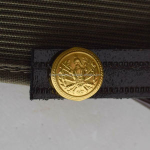 Casquettes uniformes personnalisées Hatgerman Casquette uniforme Couvre-chef argent brodé à la main Pakistan Casquettes personnalisées - Product Image 3