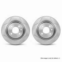 Disque de frein rainuré en fonte robuste sur mesure, haute performance, pièce de rechange automobile CAST