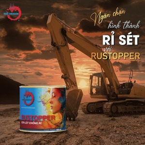 Rustopper สีเหล็กป้องกันการกัดกร่อนทนทานทนอุณหภูมิสูงเคลือบสนิมแบบน้ำป้องกันสารเคมี - Product Image 4