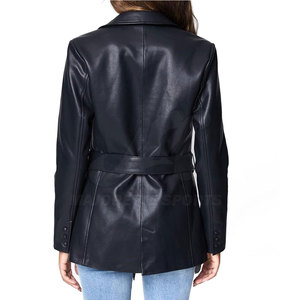 Professional Manufacturing Women <b>Leather</b> Jacket <b>High</b> Quality Craftsmanship With Modern And Timeless Appeal - Product Image 2