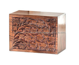 <b>Pet</b> Wooden <b>Urns</b> Handmade Cremation Keepsake <b>Urns</b> Made Of High Quality - Product Image 4