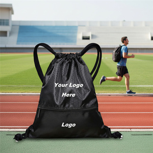 Bolsa Deportiva con Cordón y Logotipo Personalizado, Mochila Deportiva con Cierre, Bolsa con Cordón para Correr, Entrenamiento y Viajes - Product Image 1