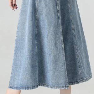 Women Lace Midi <b>Skirt</b> High Waist Layered Flowy Elegant Party Fashion - Product Image 6