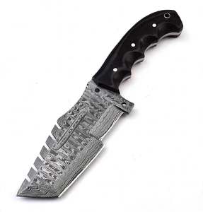 Handcrafted Damascus Steel Heavy <b>Kitchen</b> Utility Prep Knife <b>Black</b> G10 <b>Handle</b> Slicer - Product Image 3