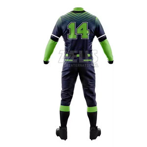 Servicio OEM, Diseño de Uniformes de Béisbol al por Mayor, Uniformes de Béisbol para Hombre en Blanco, 100% Poliéster - Product Image 3