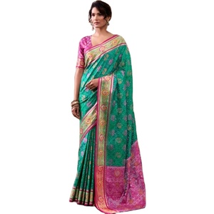 Saree Modal de algodón suave de primera calidad con estampado floral perfecto para todos los eventos - Product Image 1