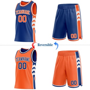 Camiseta de Baloncesto Reversible Personalizada con Nombre del Equipo 00, Camiseta sin Mangas Sublimada, Unisex, para Adultos, Transpirable, 100% Poliéster, para Todas las Temporadas - Product Image 3