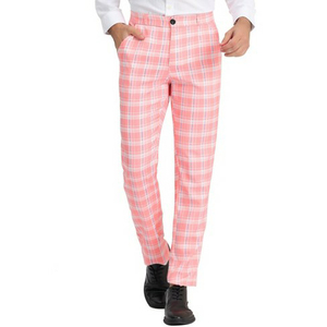 Pantalones Casuales de Verano para Hombre Active Squad, Personalizados, de Cintura Media, Rectos, Transpirables, de Tela de Lana Peinada, Antiarrugas, de Secado Rápido, con Forro Polar Grueso - Product Image 2