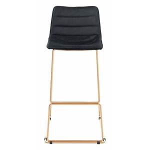 Taburete de Bar Moderno Minimalista con Estructura Metálica y Asiento de Madera, Silla de Barra Alta para Isla de Cocina y Cafetería - Product Image 6