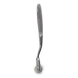Test sensoriel de haute qualité Wartenberg Pinwheel Guide de profondeur manuel pour le matériel neurologique en acier inoxydable en gros - Product Image 4